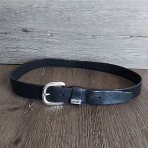 Fossil Black Leather Men's Belt Large